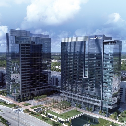 ConocoPhillips Center - Exterior Aerial View